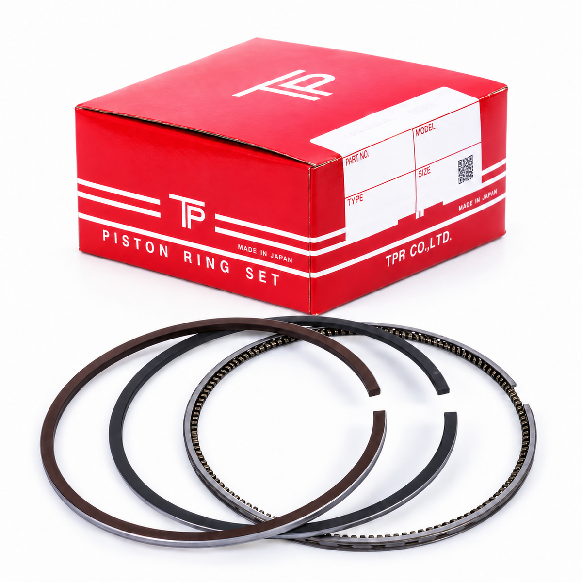 TP PISTON RING SET DAIHATSU 1KR-FE STD